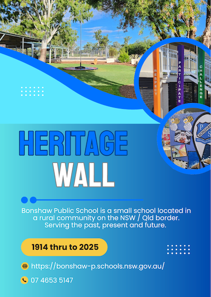 Image of the title page of the Heritage Wall document