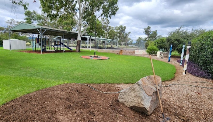 Image of well maintained garden